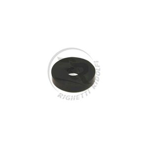 Rubber Washer D.20mm, Hole 6mm, h.4mm, Black Colour