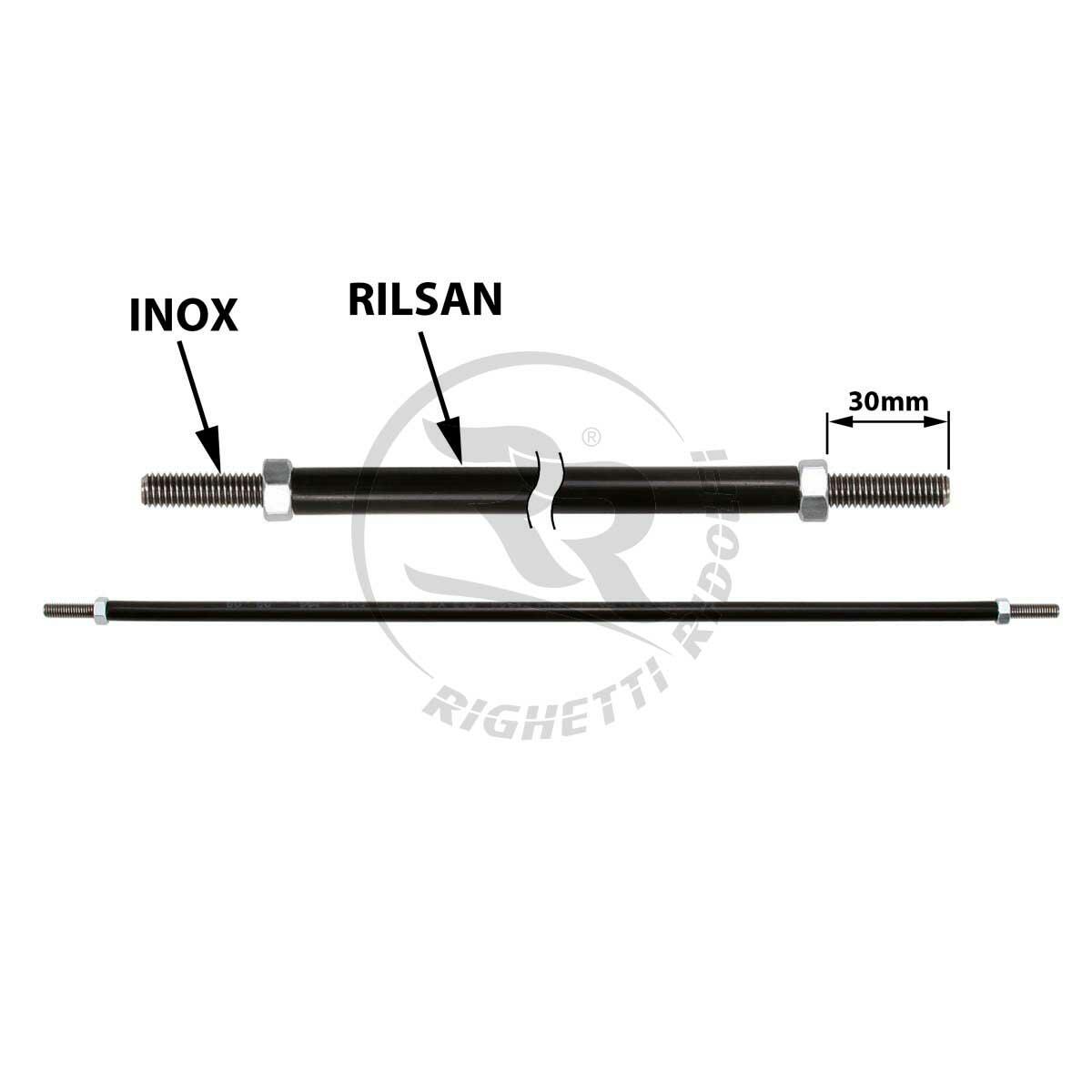 Tige filetée en inox pour frein