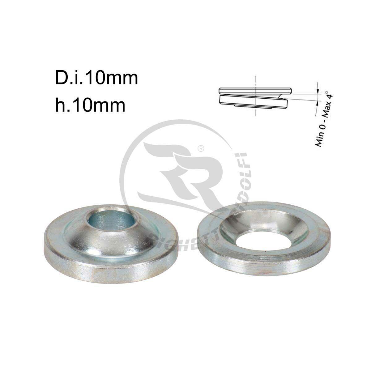 Entretoises de hauteur sphériques pour fusée D.10mm