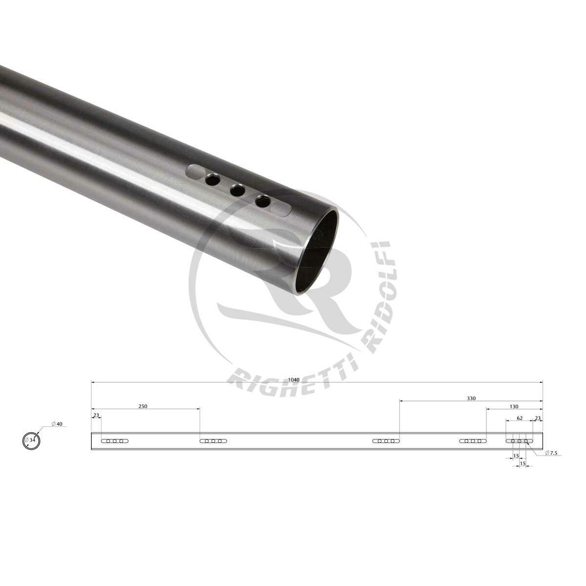 Essieu arrière : D.40mm (OK/KZ)