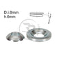 Entretoises de hauteur sphériques pour fusée D.8mm