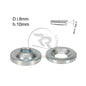 Entretoises de hauteur sphériques pour fusée D.8mm